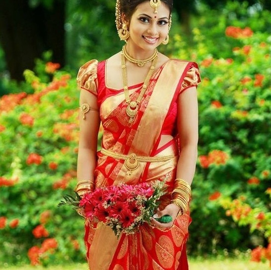 saree draping in karaikudi